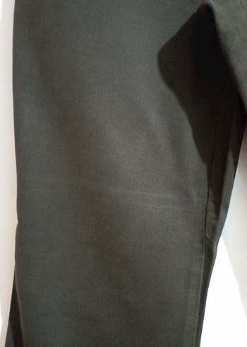 More&More marka Kahverengi Kadın keten Pantolon - Görsel 7