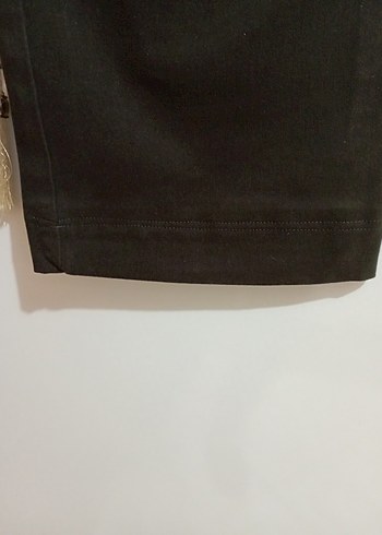 More&More marka Kahverengi Kadın keten Pantolon - Görsel 6