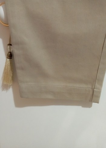 Kadın keten Pantolon - Görsel 4