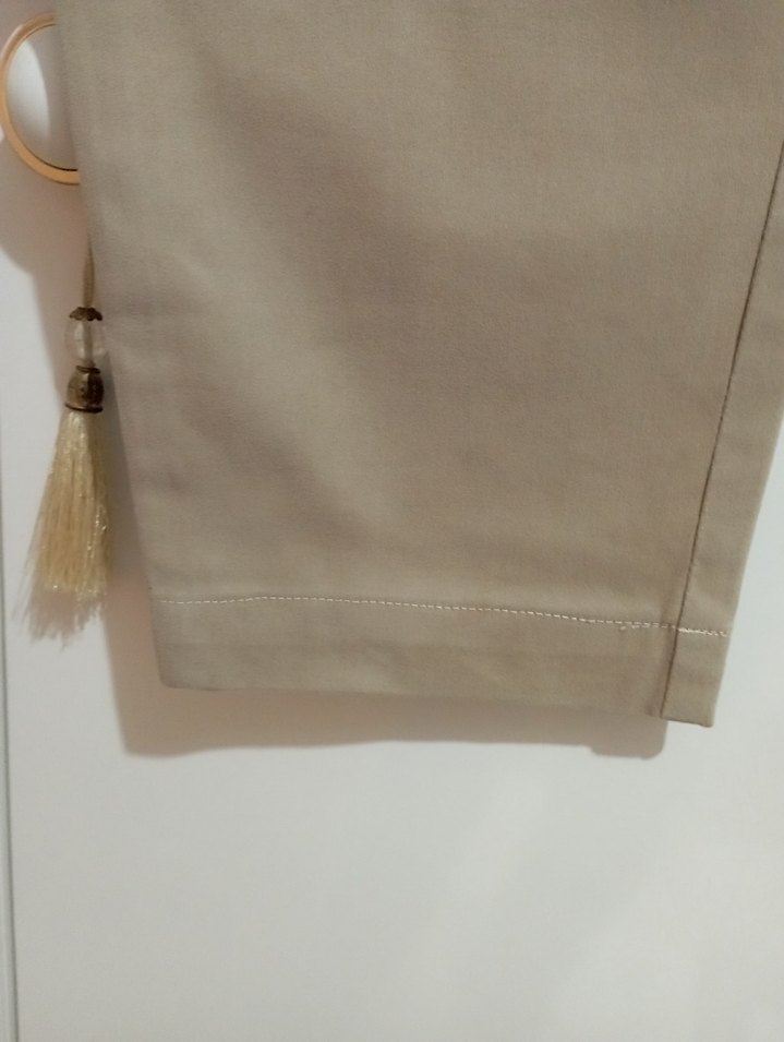 Kadın keten Pantolon - Görsel 4