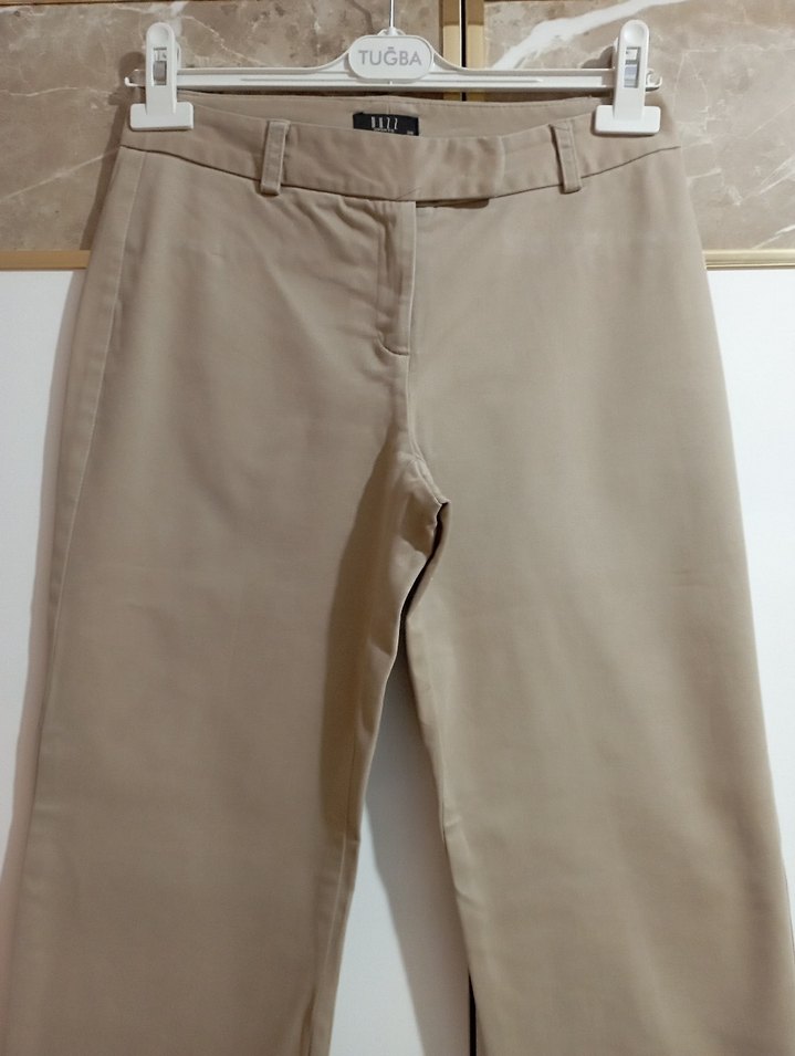 Kadın keten Pantolon - Görsel 2