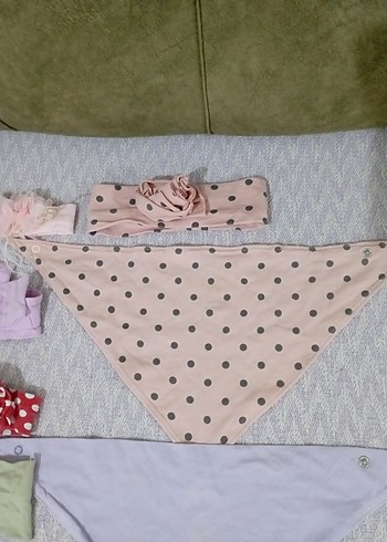 Çok Renkli Çocuk Bandana ve Saç Bantları - Görsel 3