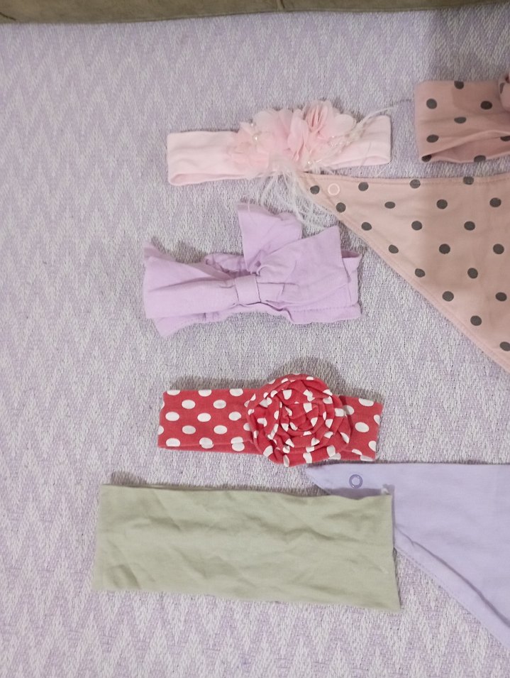 Çok Renkli Çocuk Bandana ve Saç Bantları - Görsel 2