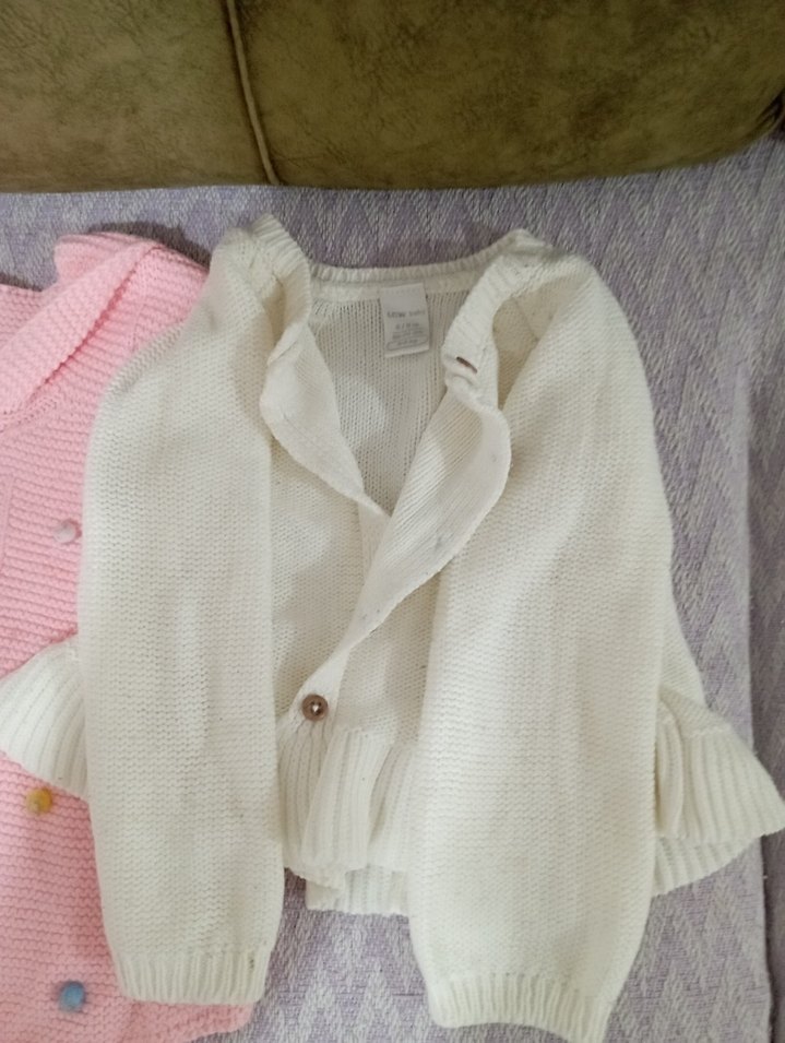 Pembe Triko Bebek Kız Kıyafet Seti - Görsel 5