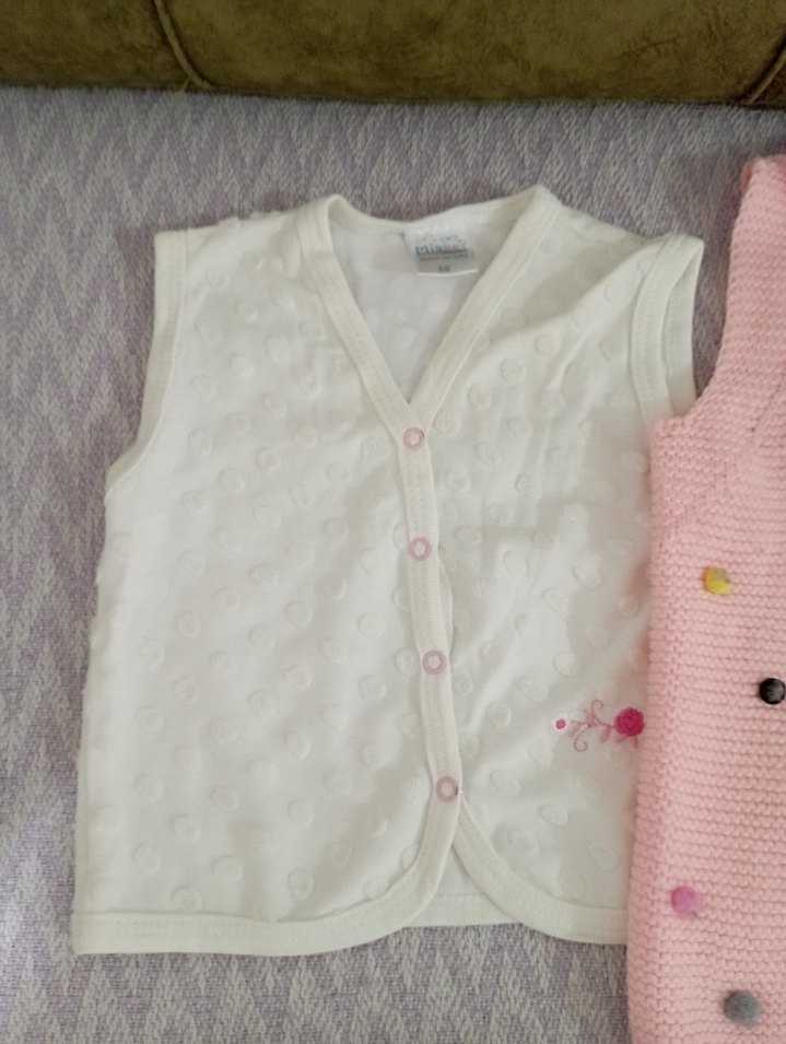 Pembe Triko Bebek Kız Kıyafet Seti - Görsel 3