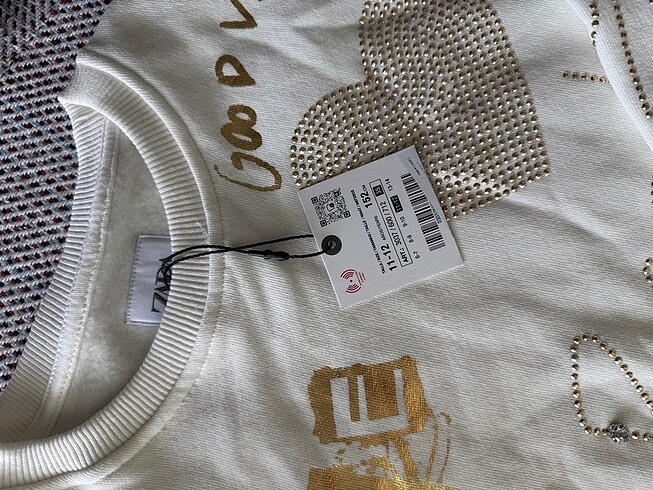 Zara kız çocuk sweatshirt