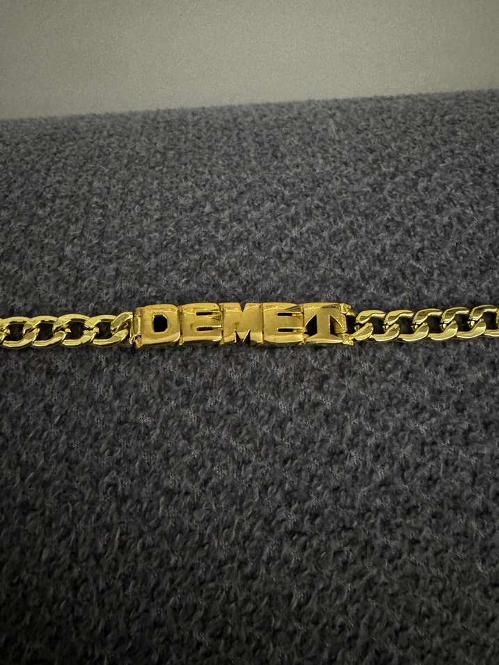 Altın Renkli çelik bileklik - Görsel 2