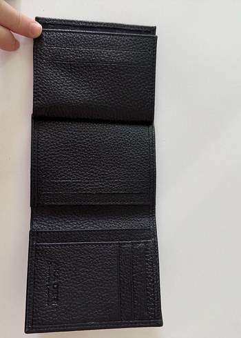 Siyah Minimalist Erkek Cüzdanı - Görsel 4