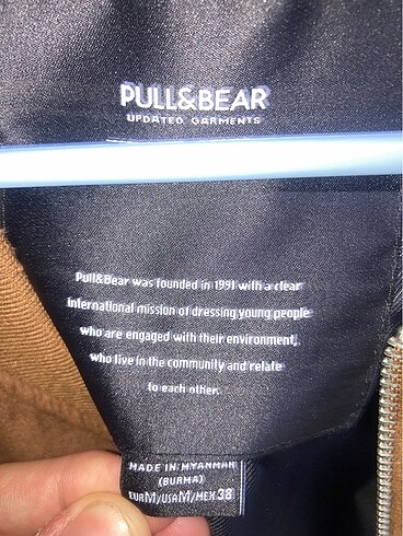 s/m Beden Pull & bear ceket