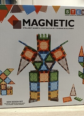Diğer 138 PARÇA LÜKS MAGNETİC LEGO