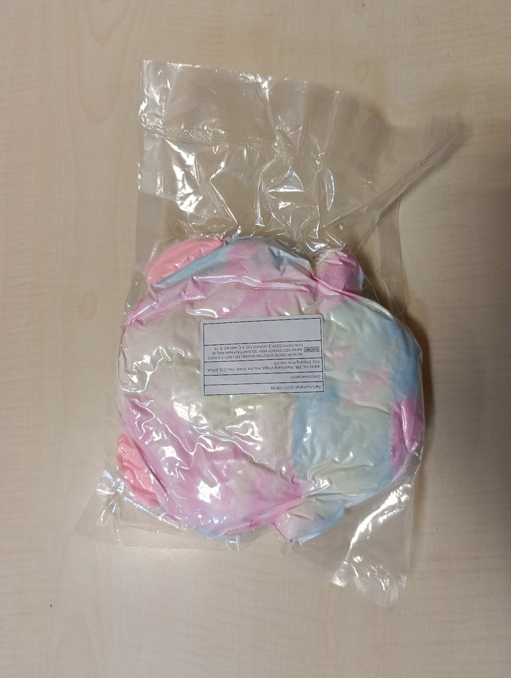 Pembe Yumuşak Peluş Yastik Oyuncak Kedi - Görsel 5