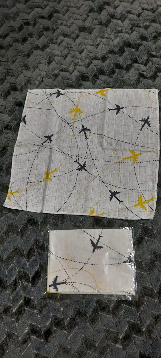 2 Adet Müslin bebek ağız mendili ve corap - Görsel 5