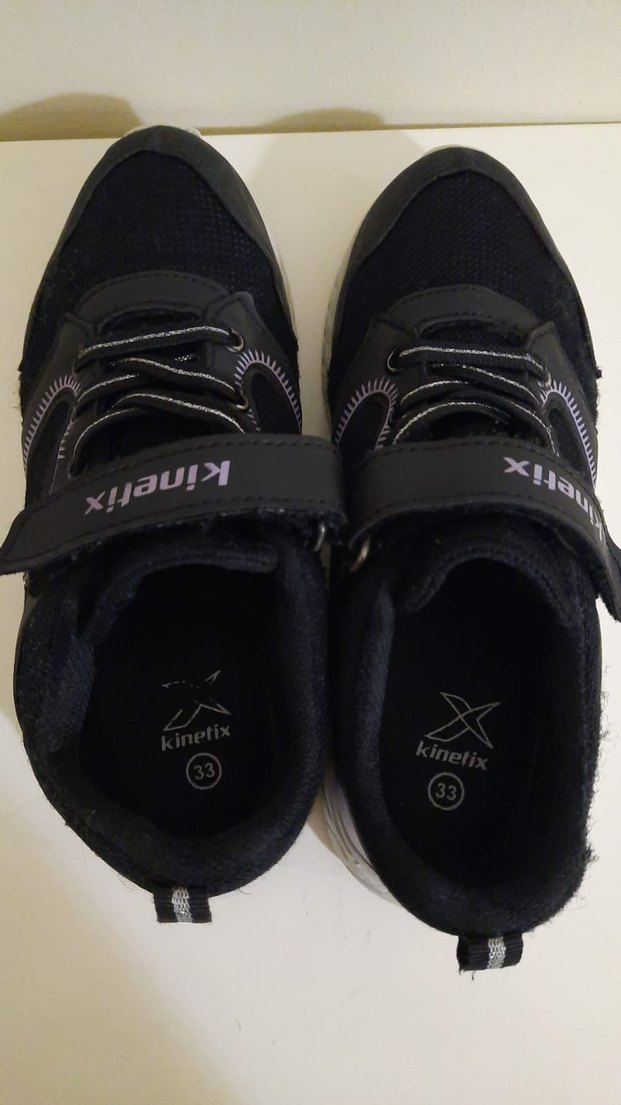 Kinetix Siyah Kiz Çocugu Spor Ayakkabı - Görsel 5