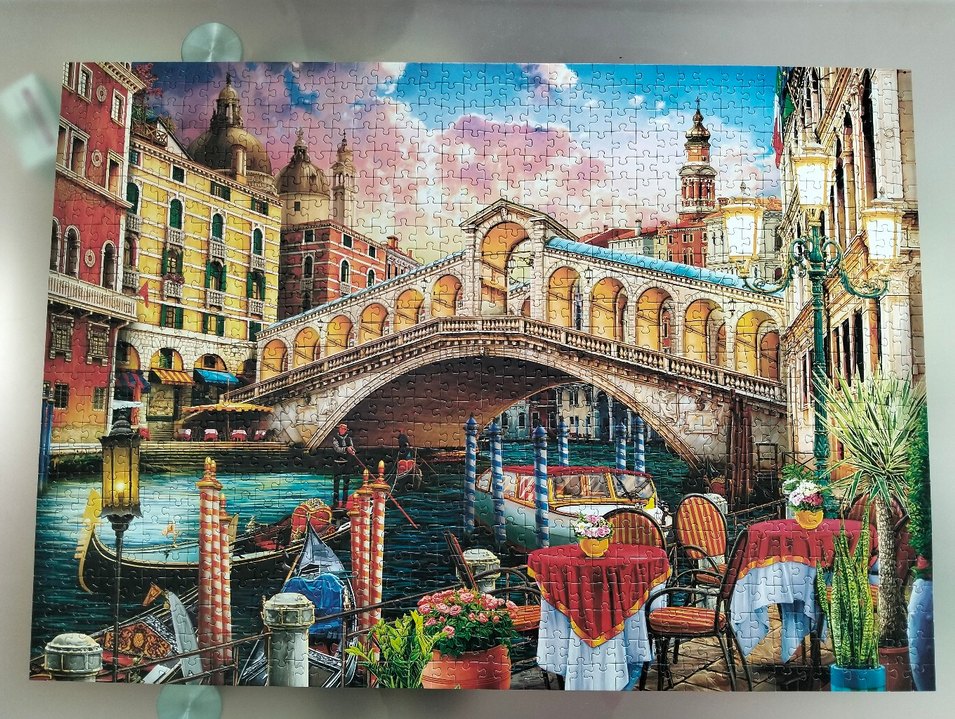 1000 parça puzzle hazır çerçevelik adet 500 - Görsel 2