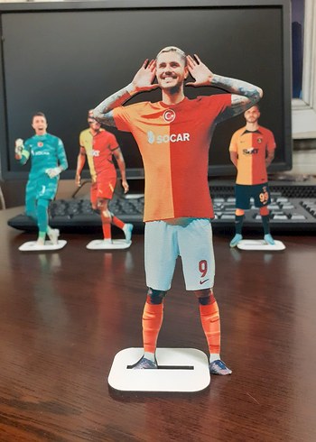 Icardi figür ahşap