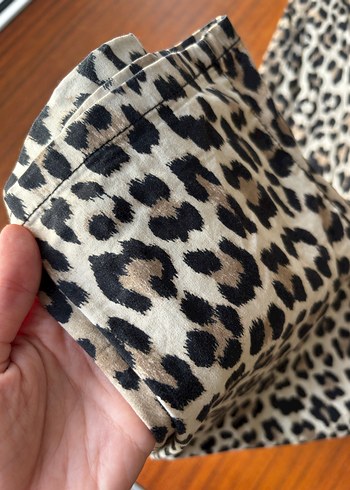 Mango MNG Kadın Leopar Desenli Pantolon
