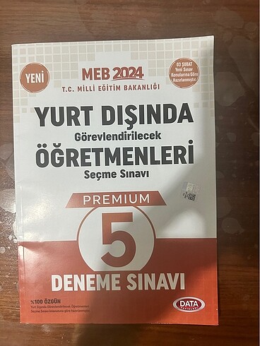 Meb Yurtdışı öğretmenlik deneme sınavı