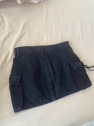 Pull and Bear Siyah etek