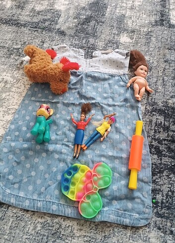#KIZ #ÇOCUK #ELBİSE #OYUNCAK #PELUŞ #BEBEK #BEZ #BEBEK #