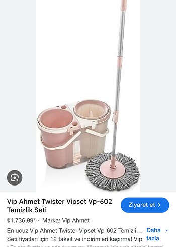 VİP Ahmet vileda seti - Görsel 2