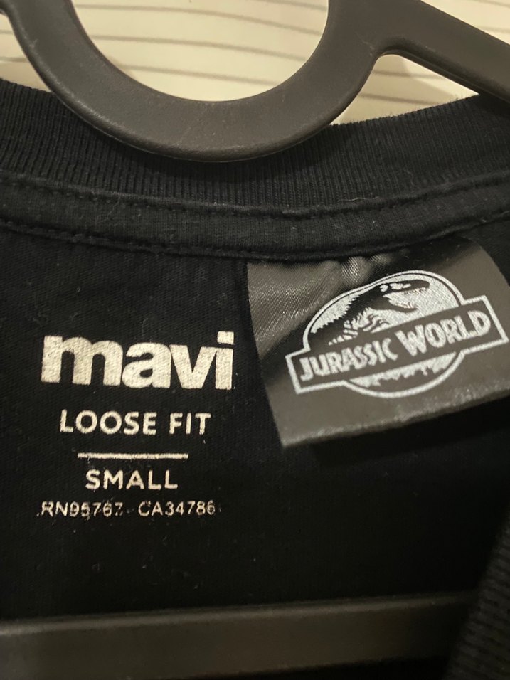 Jurassic World Siyah Kısa Kollu Tişört - Görsel 2