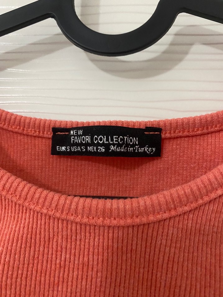 Nar Çiçeği Mini Fitilli Kolsuz Üst - Görsel 2