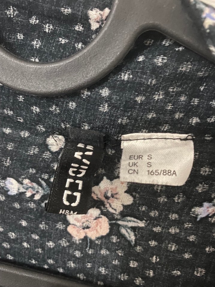 Çiçek Desenli Siyah Midi Kimono - Görsel 2