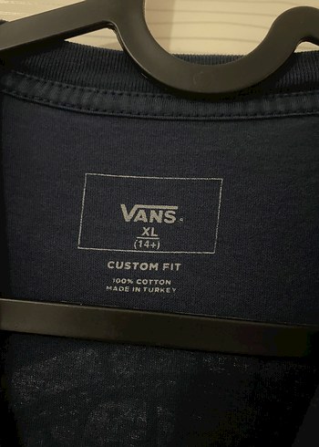 Lacivert Baskılı Erkek Vans Tişört - Görsel 4