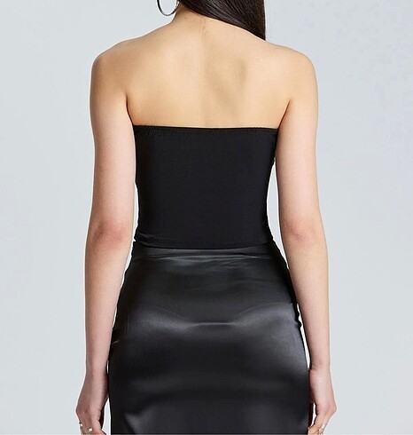 Trendyol & Milla Siyah crop