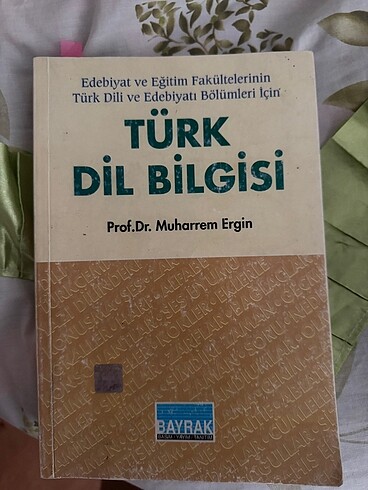 Türk dil bilgisi Muharrem Ergin