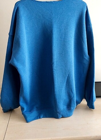 m Beden New York baskılı 3 iplik şardonlu sweatshirt