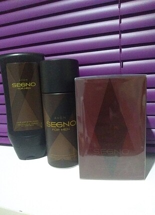 Avon segno erkek parfümü seti