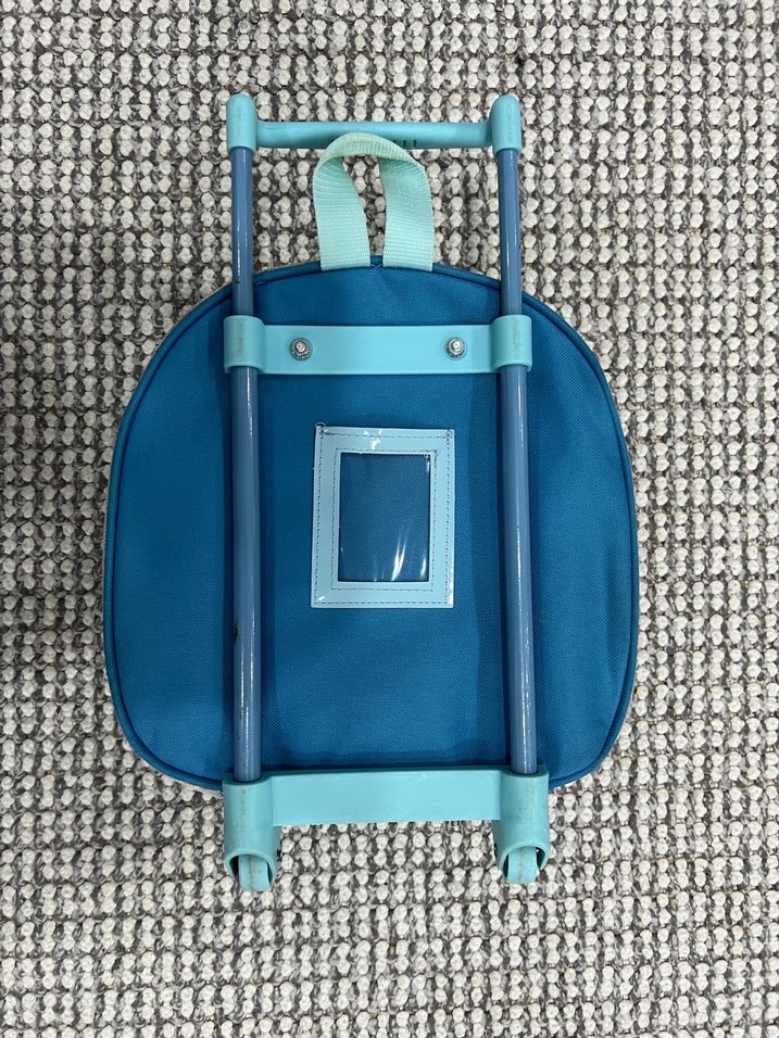 Turkuaz Elsa Çekçekli Okul Çantası - Görsel 3