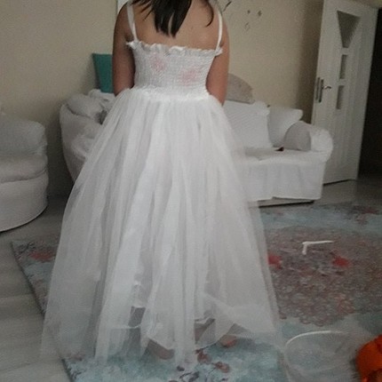 gelinlik 7 8 9 yaş 