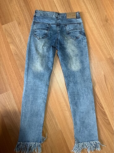 12-13 Yaş Beden mavi Renk Jeans