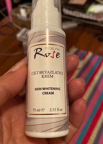 Roeva Rose Cilt Beyazlatıcı Krem 75 ml