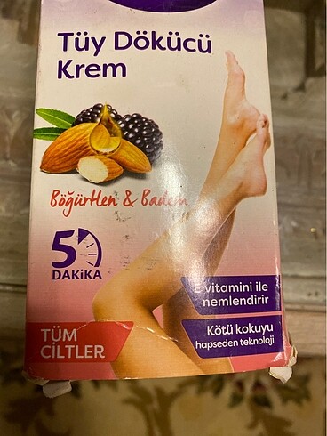 Sesu Tüy dökücü krem 150ml yeni hiç kullanılmadı ambalajlı - Görsel 2