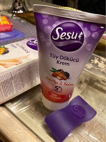 Sesu Tüy dökücü krem 150ml yeni hiç kullanılmadı ambalajlı - Görsel 9
