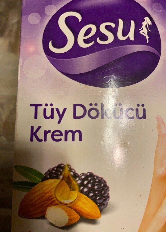 Sesu Tüy dökücü krem 150ml yeni hiç kullanılmadı ambalajlı - Görsel 3