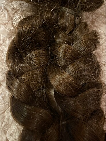 Doğal Gerçek Saç 50cm 27?. 0 Gerçek Saçtır800 gr olup 1 kg yakın - Görsel 19