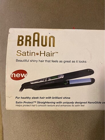 Braun BRAUN SAÇ DÜZLEŞTİRİCi Çokk Ucuz Hiç Kullanılmamış4200?