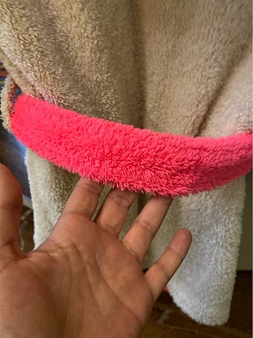 5-6 yaş polar bornoz - Görsel 11