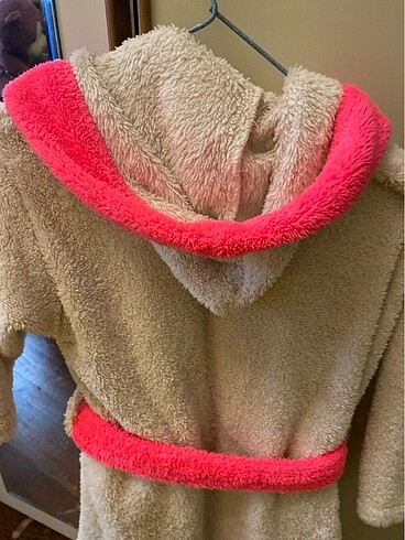 5-6 yaş polar bornoz - Görsel 10