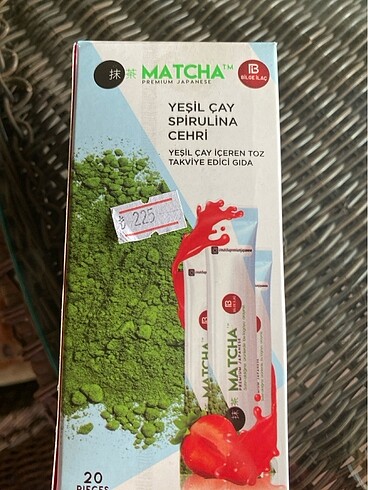 Matcha zayiflama ve kabızlık yeşil çay