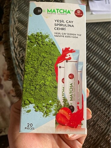 s Beden Matcha zayiflama ve kabızlık yeşil çay