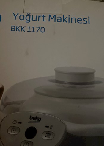 Beden Renk Beko BKK1170 Yoğurt Makinesi Beyaz-Gri