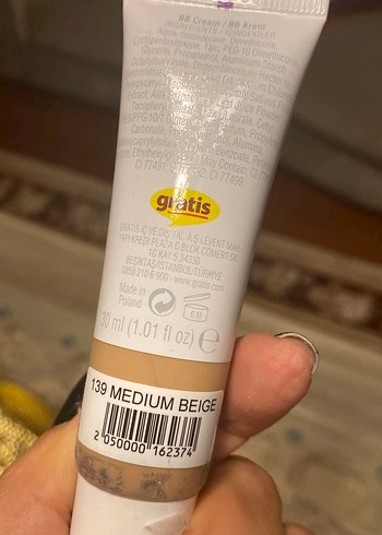 Beaulis Parlak Bej BB Krem - Görsel 2