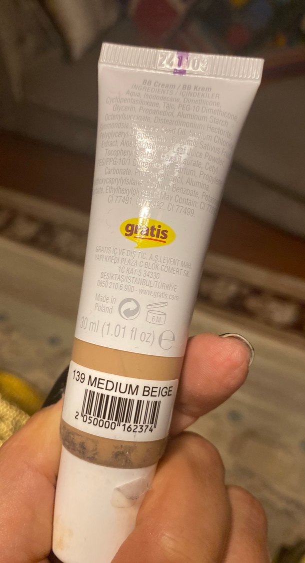 Beaulis Parlak Bej BB Krem - Görsel 2