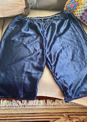 Parlak Mavi Salaş Erkek Pijama Altı - Görsel 4