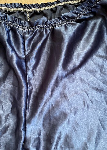 Parlak Mavi Salaş Erkek Pijama Altı - Görsel 3